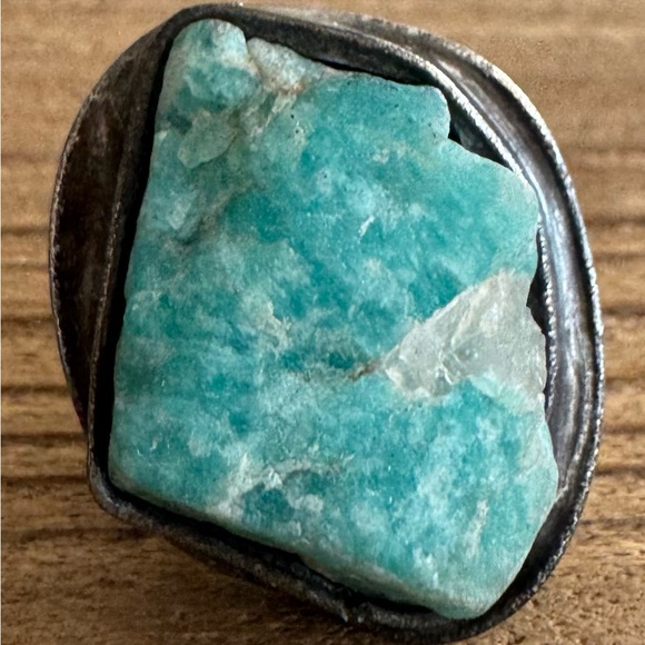 Amazonite Ring - Picture 1 of 4